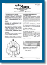 Trampa termostática para vapor en Acero MST21