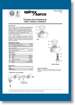 Trampas termodinámicas TD52 - TDS52 - TDS52LC